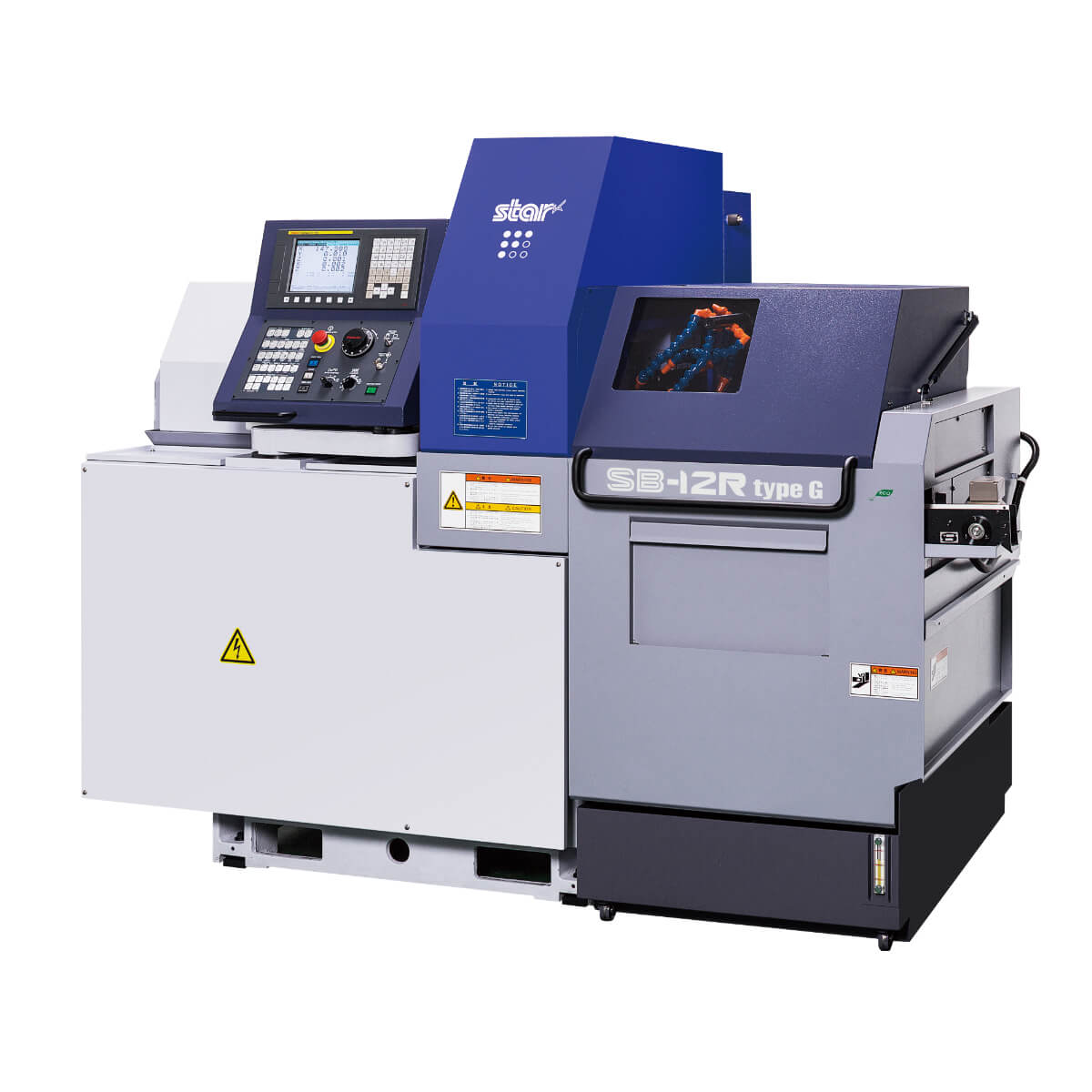 Star SB-12R type G Swiss-type CNC lathe