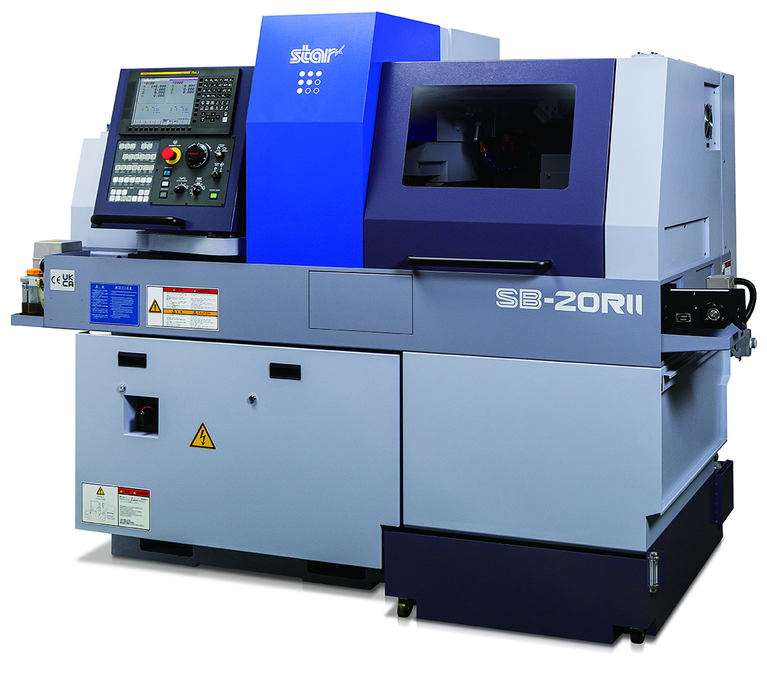 Star SB-20RII Swiss-type CNC lathe